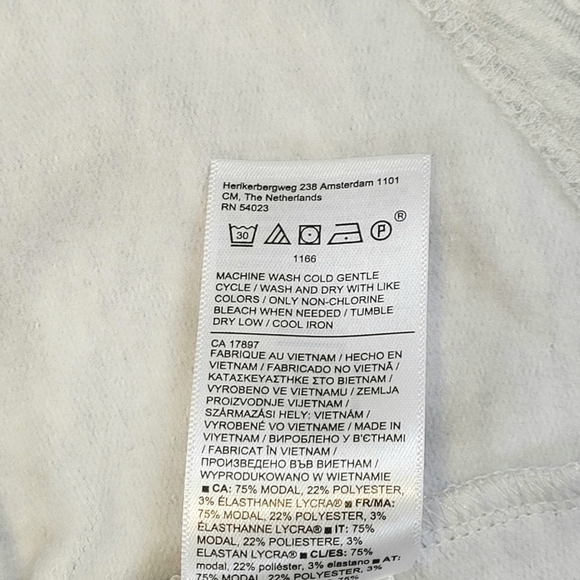 Athleta Purana Wrap Sweatshirt Womens Large Gray Pullover Hoodie Sweater YOGA - Picture 7 of 11